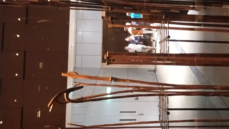 عِصي الملك توت عنخ آمون.. رمز القوة والهيبة في المتحف المصري الكبير