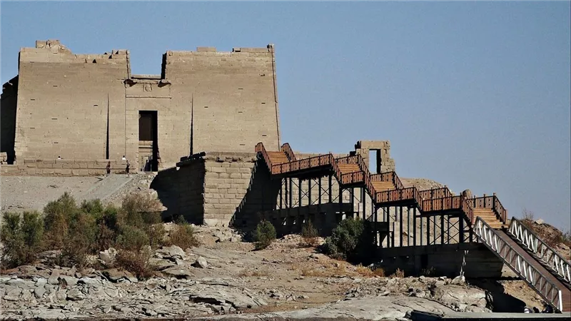 معبد كلابشة.. تحفة معمارية نوبية نجت من مياه نهر النيل