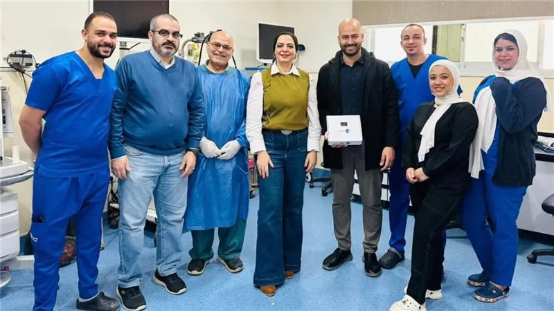 مستشفى مصر للطيران تجري أول تشخيص للأمعاء الدقيقة باستخدام كبسولة المنظار الذك