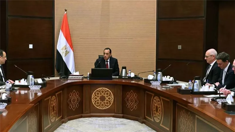 رئيس الوزراء يلتقي الرئيس التنفيذي لشركة 