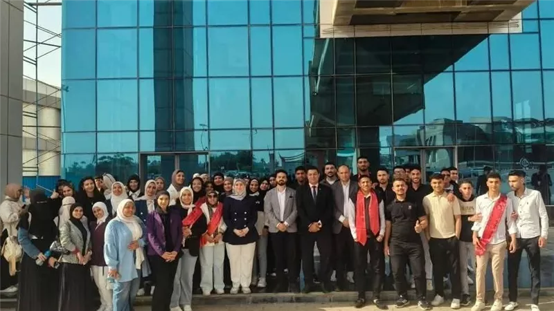 جولة تثقيفية لطلاب معهد سيناء العالي للدراسات النوعية بمطار القاهرة