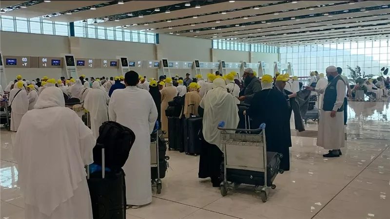 مصر للطيران تختتم جسرها الجوي لعودة الحجاج من الأراضي المقدسة 