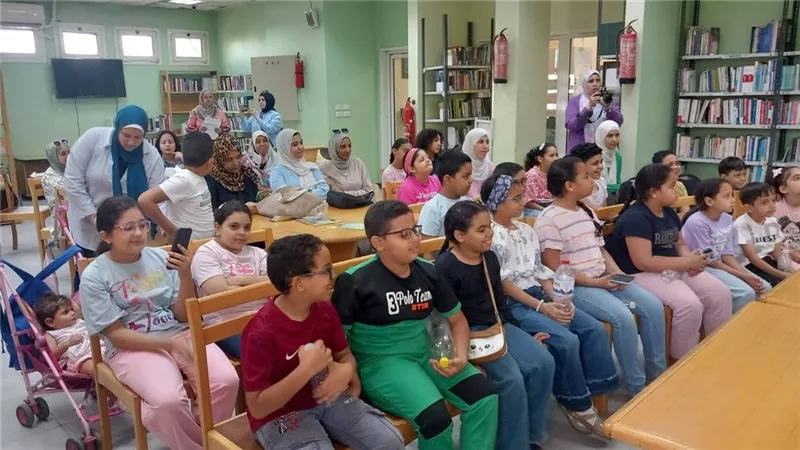 متحف مطار القاهرة ينظم فعالية للاطفال بمناسبة يوم البيئة 
