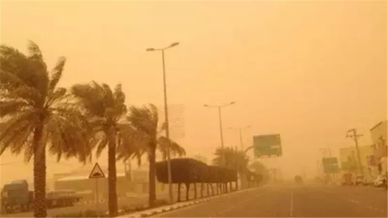 الأرصاد: أتربة ورمال مثارة على السودان تؤثر على مصر فى هذه المناطق