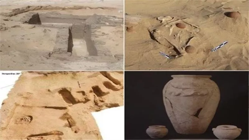 هنا بدأت فكرة الأهرامات.. تفاصيل الكشف الأثري الجديد في المنيا