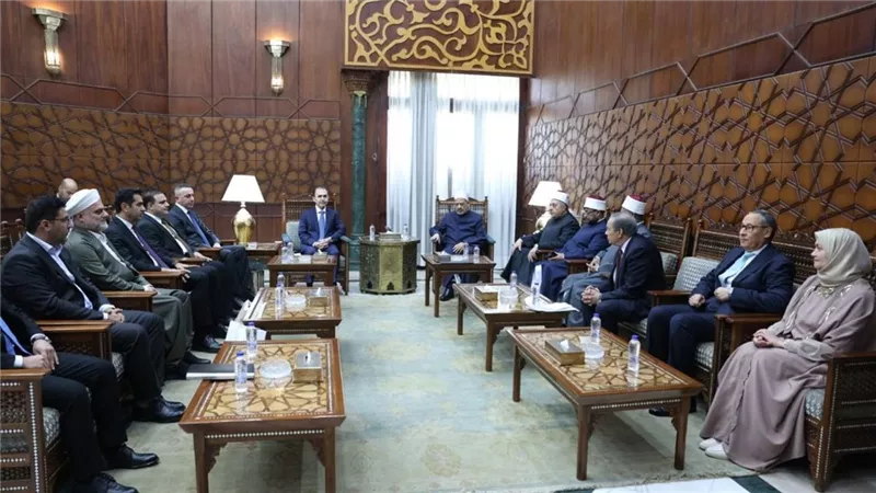 شيخ الأزهر يستقبل وزير الأوقاف والشؤون الدينية بحكومة إقليم كردستان بالعراق