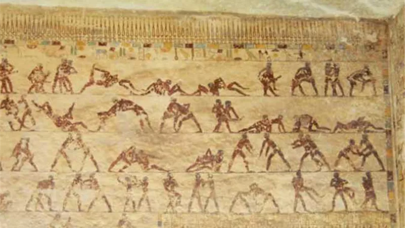 أولمبياد الفراعنة السريّة، الجدران التي سبقت ديزني وأفلام الكرتون بآلاف السنين