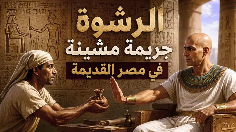 العقوبة عزل من المنصب..الرشوة جريمة مشينة في مصر القديمة و