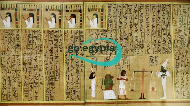 بردية يويا كنز مذهل..40 تعويذة من كتاب الموتى في حضرة أوزوريس