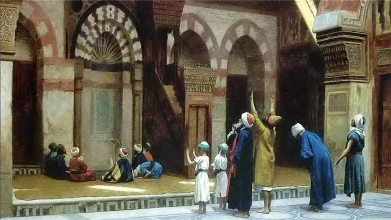 «صلاة في مسجد قايتباي».. القاهرة المملوكية بعيون الفنان الفرنسي جان ليون جيروم
