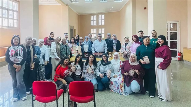 ختام الورش العلمية لطلاب المعهد العالي للدراسات النوعية بمتحف المركبات الملكية