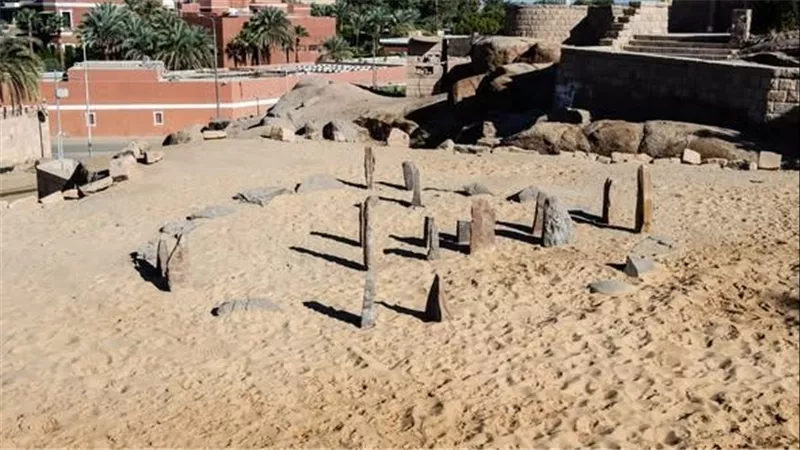 دائرة نبطة بلايا.. أثر عمره نحو 6 آلاف عام داخل متحف النوبة بأسوان