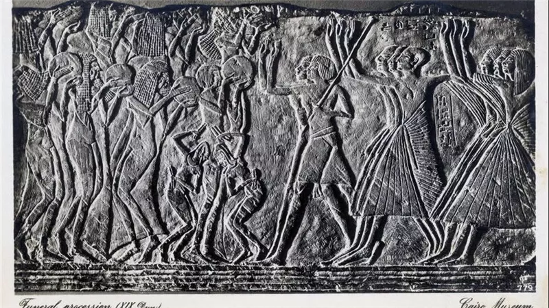 موكب جنائزي من الأسرة التاسعة عشرة.. صورة نادرة من ذاكرة المتحف المصري