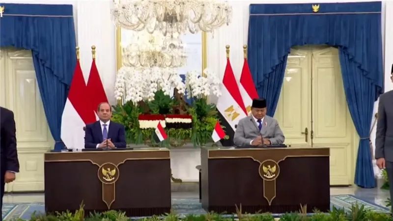 الرئيس السيسي: إرادة مشتركة مع إندونيسيا لتحويل العلاقات إلى مشروعات ملموسة