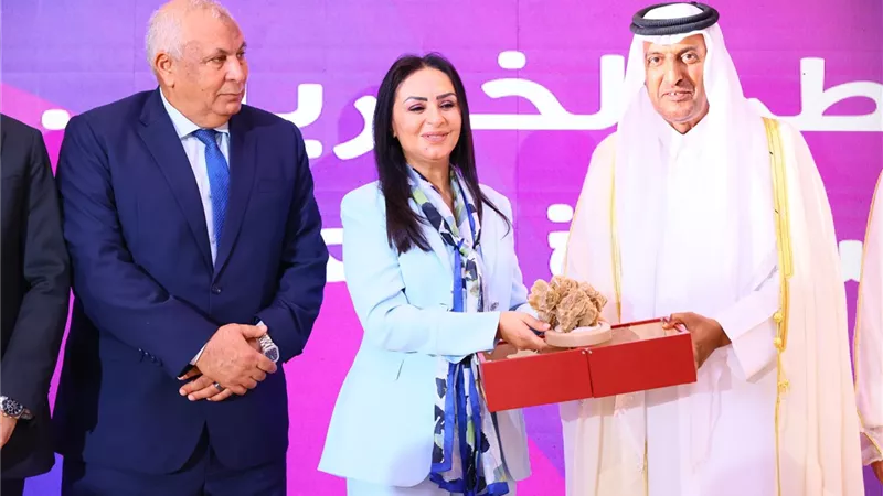 وزيرة التضامن تشهد حفل افتتاح مكتب قطر الخيرية في مصر